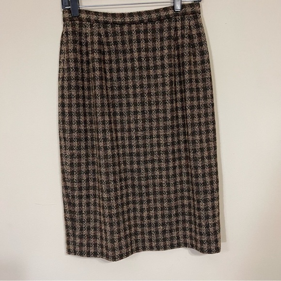 Pendleton petite Women's suit Blazer Size 6 / skirt size 10 with 90 percent wool - Picture 10 of 12